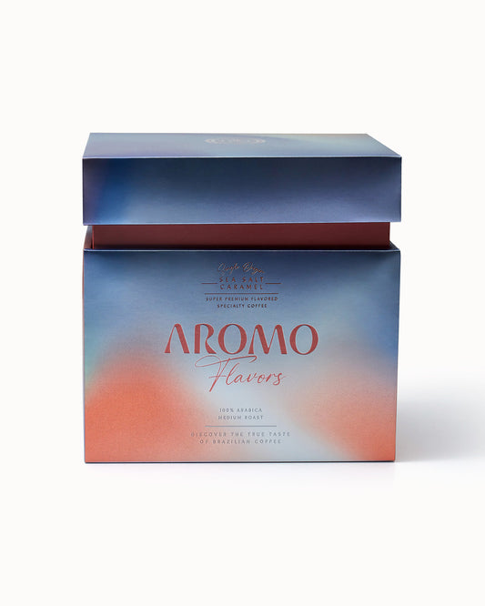 AROMO Flavors – Sea Salt Caramel 12 Saches Drip